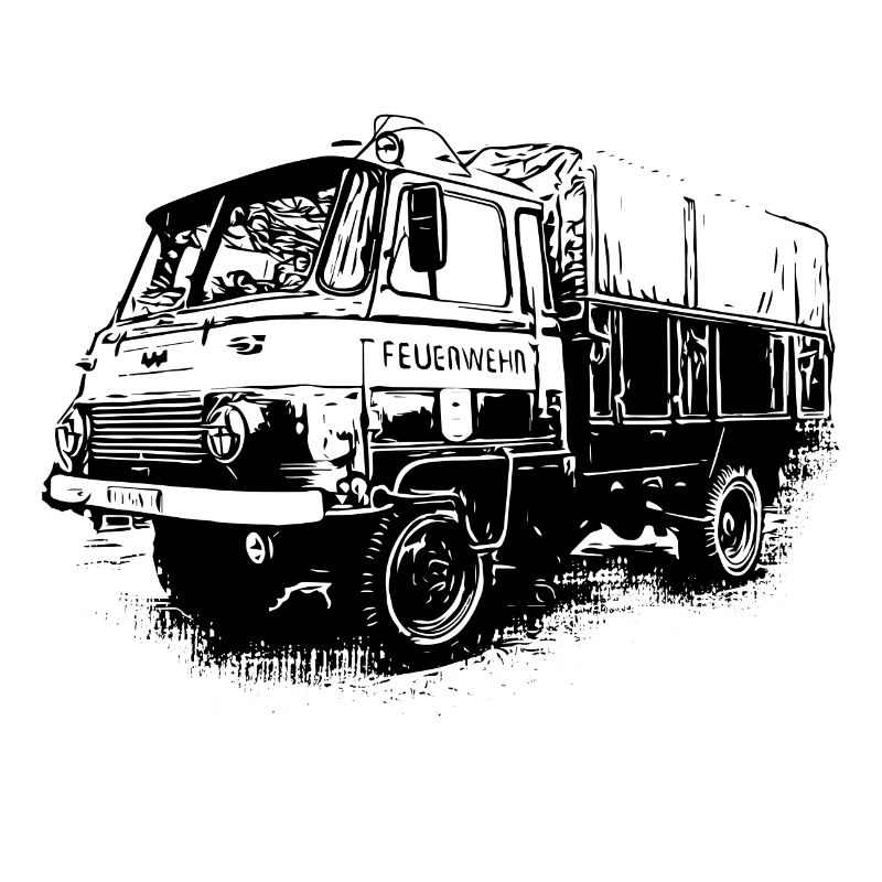 Robur Flatbed LO LD IFA Fire Brigade