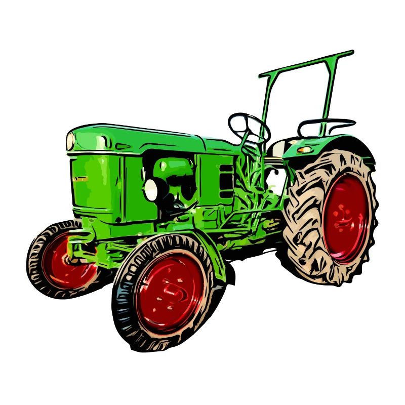 Alter Traktor Deutz D25