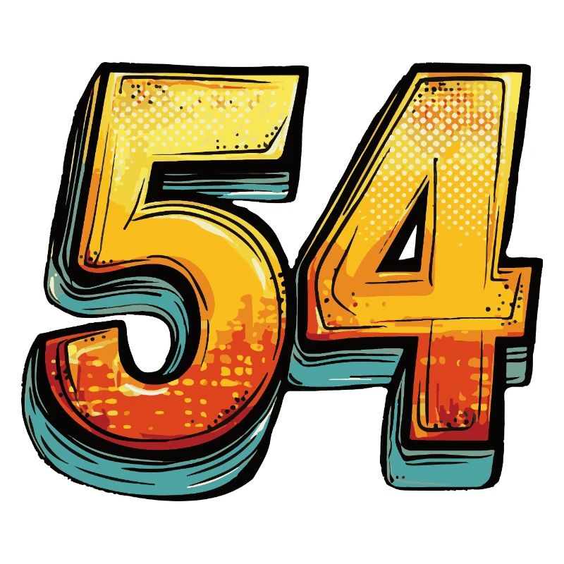 54 Symbole numérique