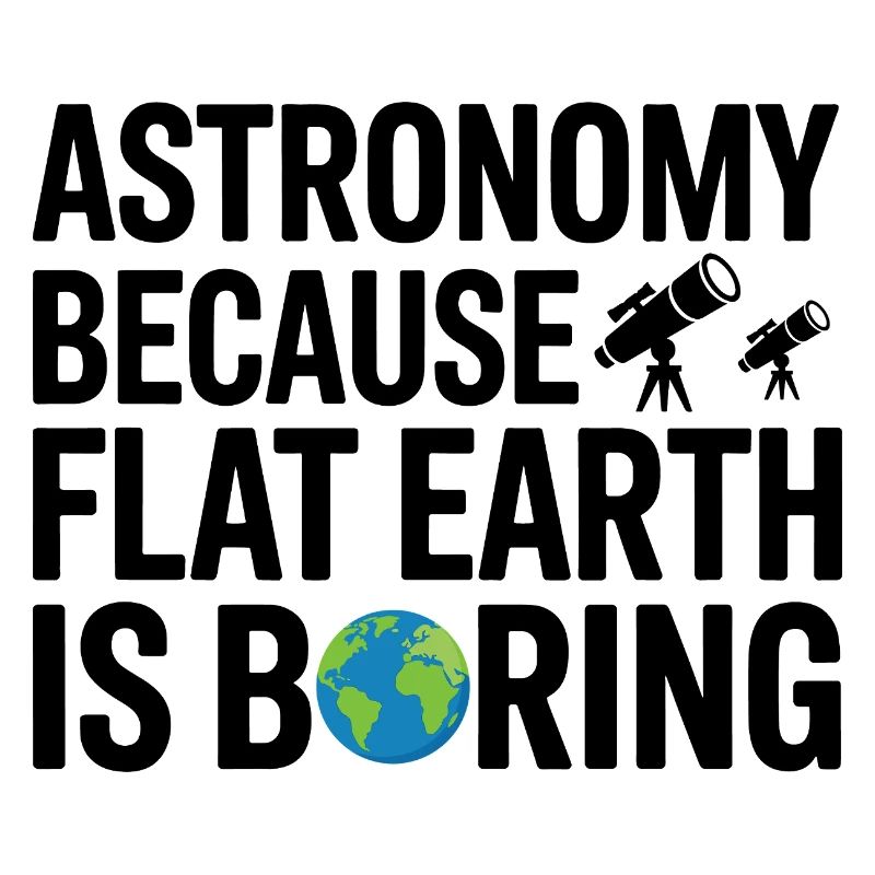 La science plutôt que la conception de la Terre plate