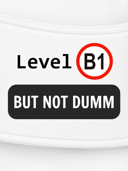 Level B1, but not dumm