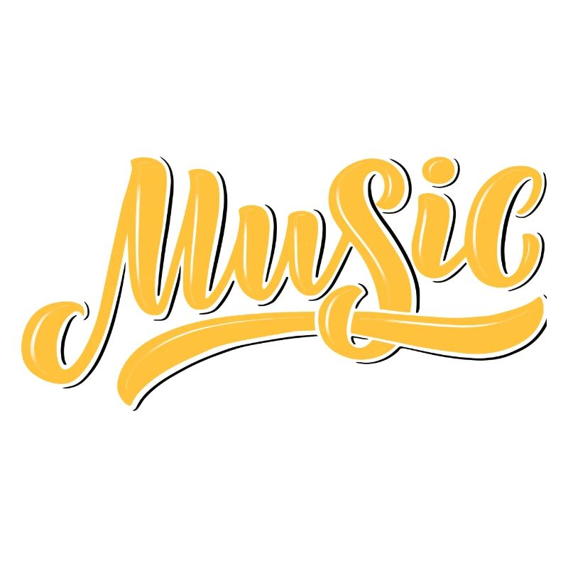 Conception musicale illustrative avec des tons chauds