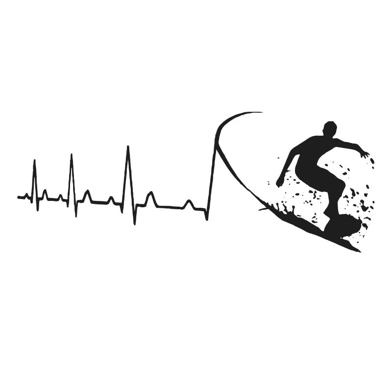 Planche de surf Surfer Surf Heartbeat
