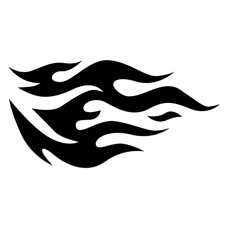 Flammen eines Feuers