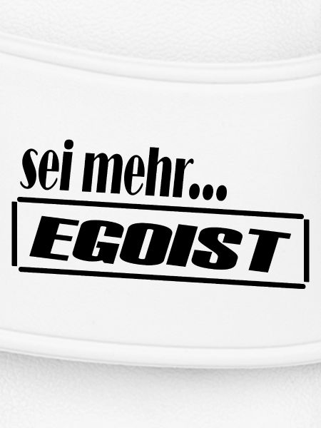 Egoist / Clear statement look