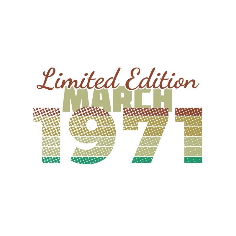 55e anniversaire Édition Limitée (SCR) 03/1971