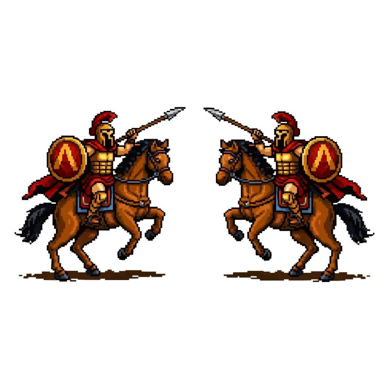 Spartan Equestrian Duel