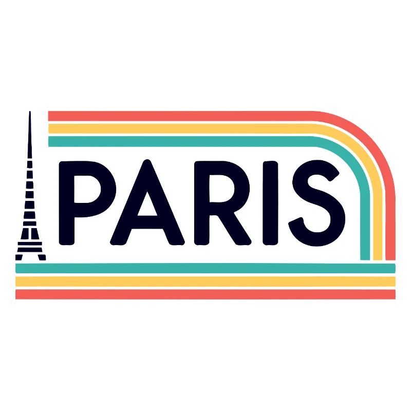 Paris Arc-en-ciel Rétro