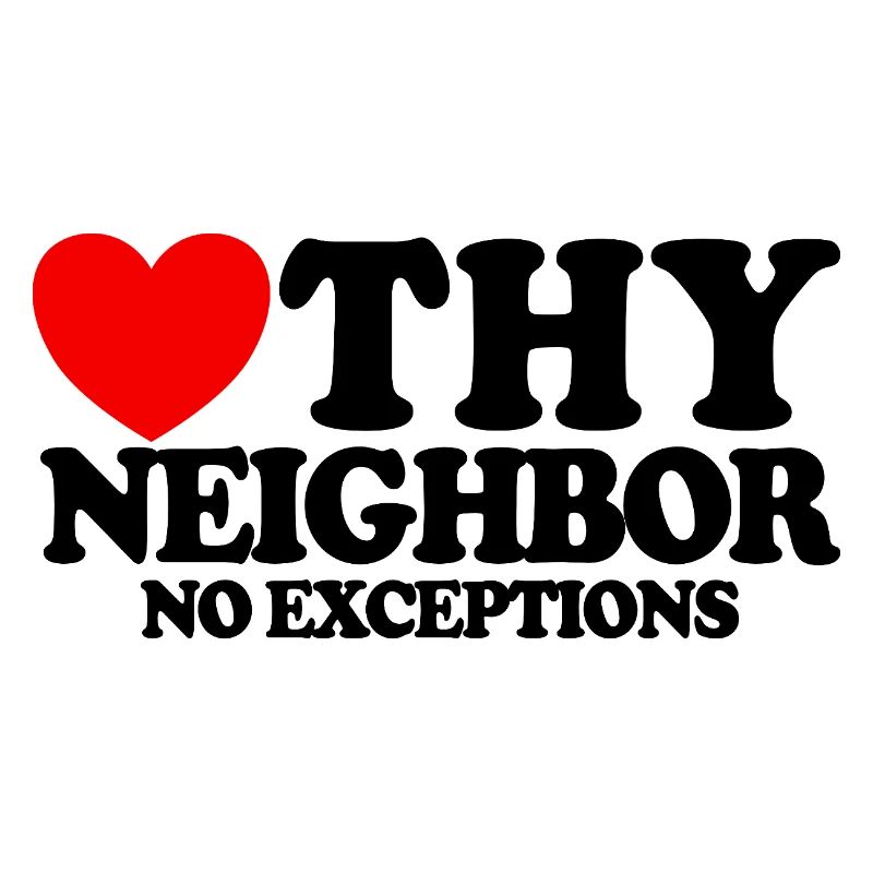 Aimez votre prochain – sans exception. Christian