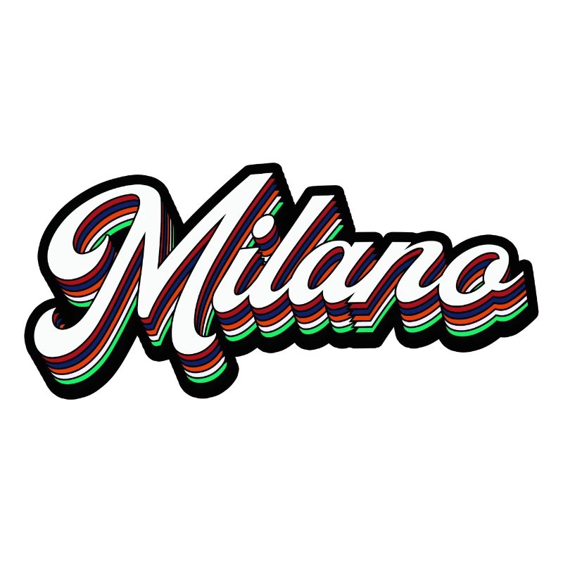 Milano Neon Lettering