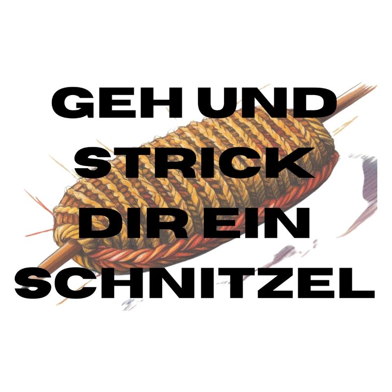Geh und Strick dir ein Schnitzel