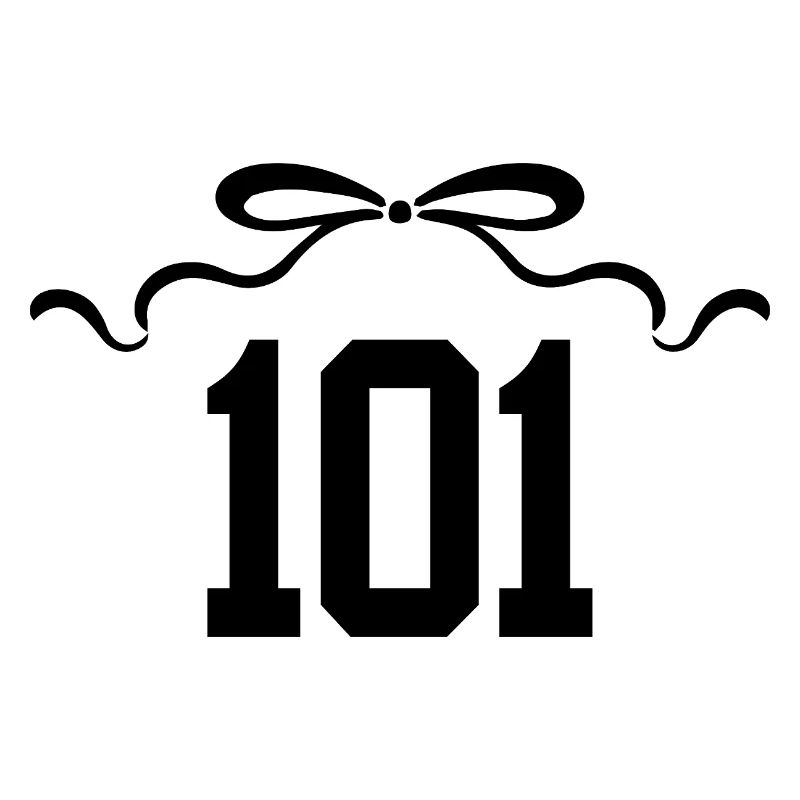 Numéro 101 noeud - 101e anniversaire