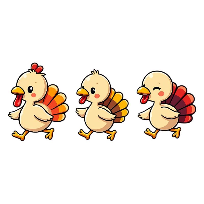 Bébé dinde de Thanksgiving