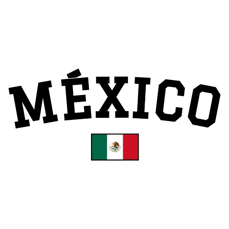 Drapeau du Mexique Noir