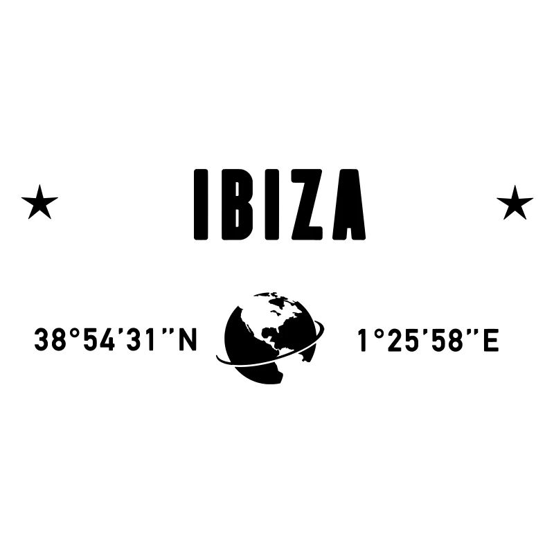 Ibiza Spain Coordinates Gps Globe