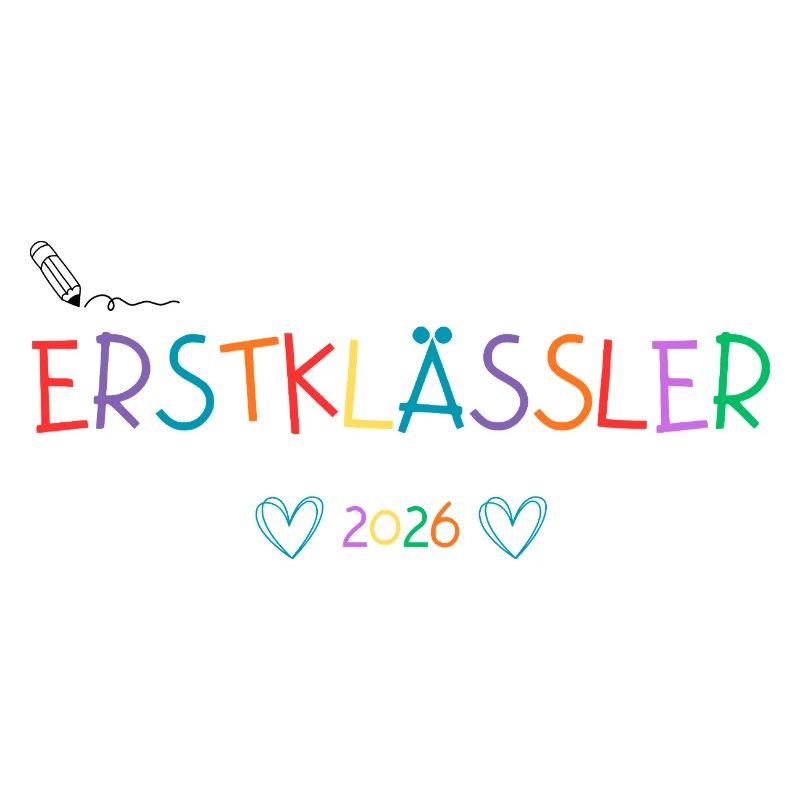 Erstklässler Einschulungsgeschenk Schulkind 2026