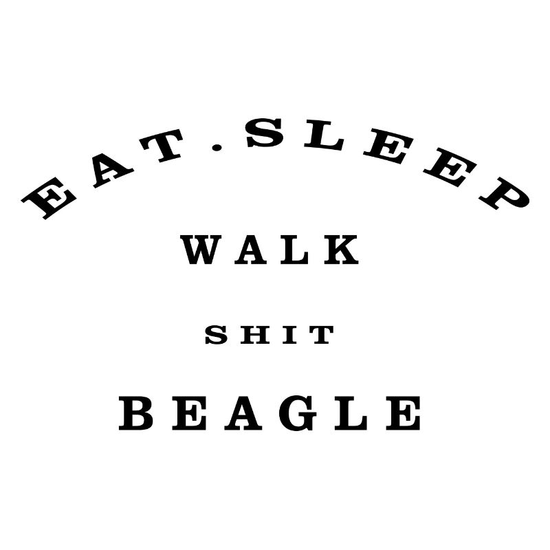 Manger, dormir, marcher, chier, Beagle