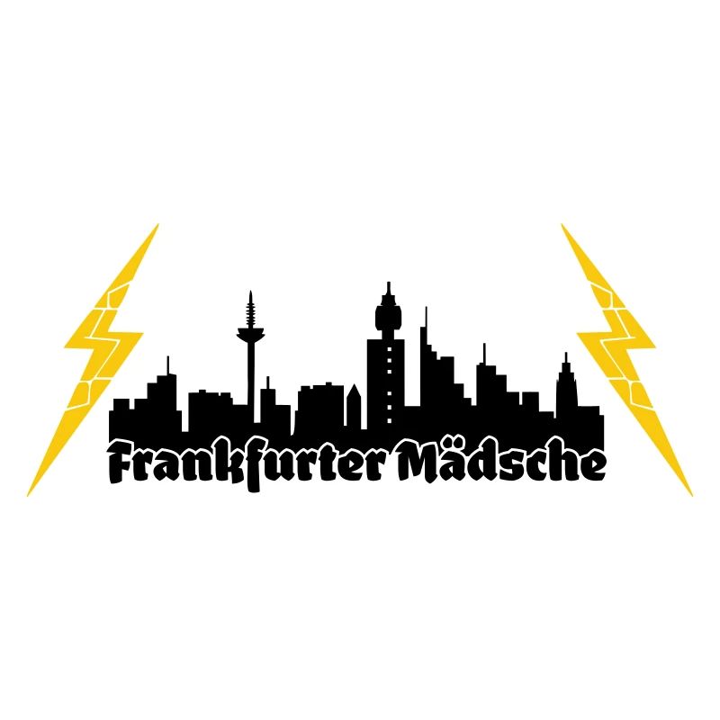 Frankfurter Maedsche ffm skyline