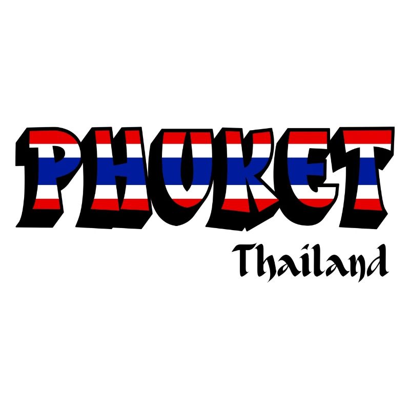 Design du drapeau de la Thaïlande à Phuket