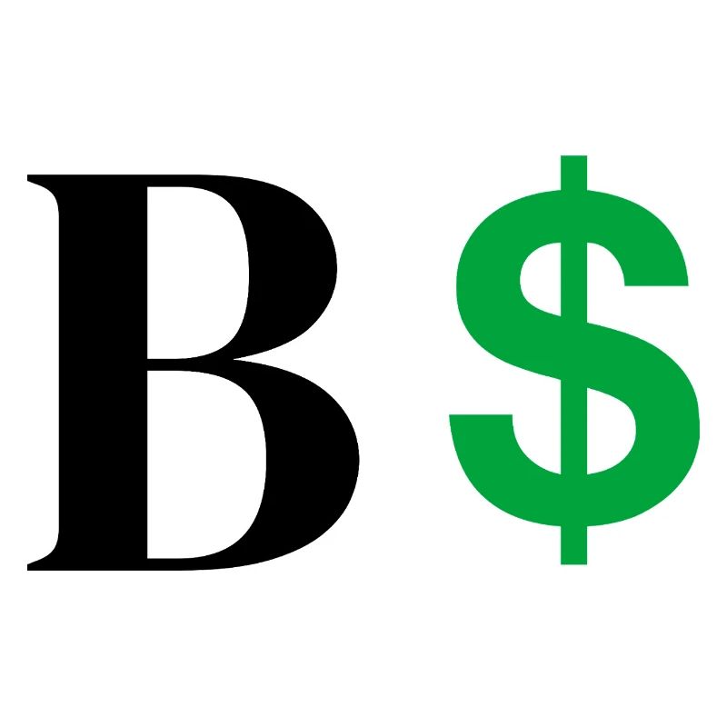 Letter b dollar