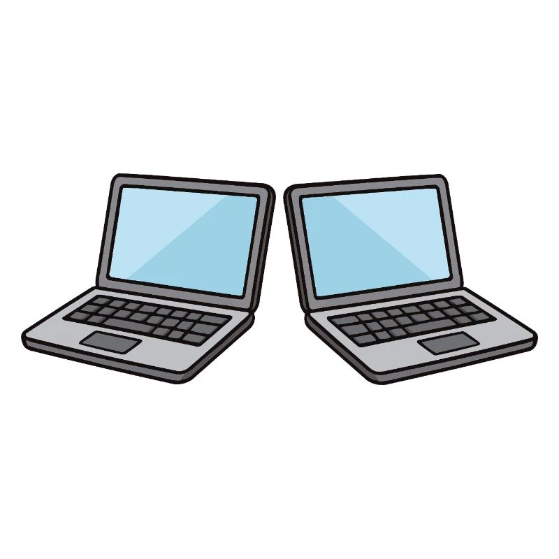 Double Laptops Collaboration