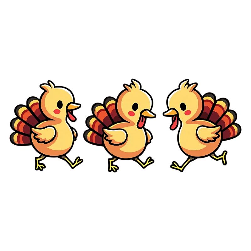 Bébé dinde de Thanksgiving