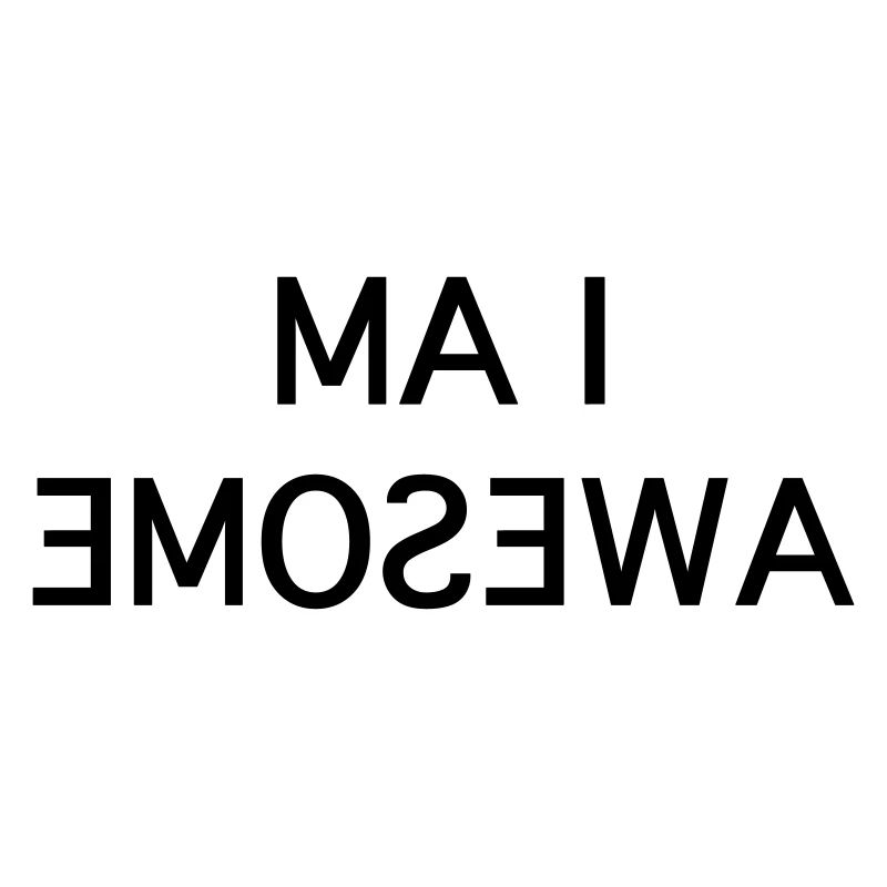 I Am Awesome – Spaßiger Spiegeltext
