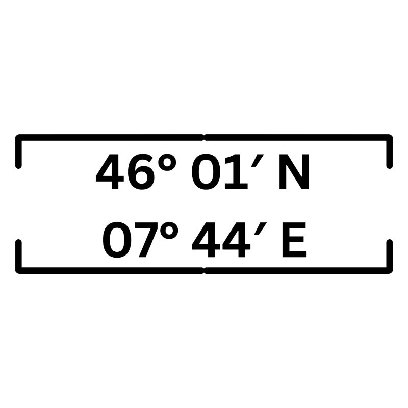 Coordinates Zermatt Minimalist