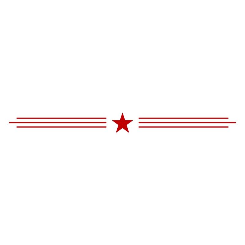 Élément de symbole Star Dash