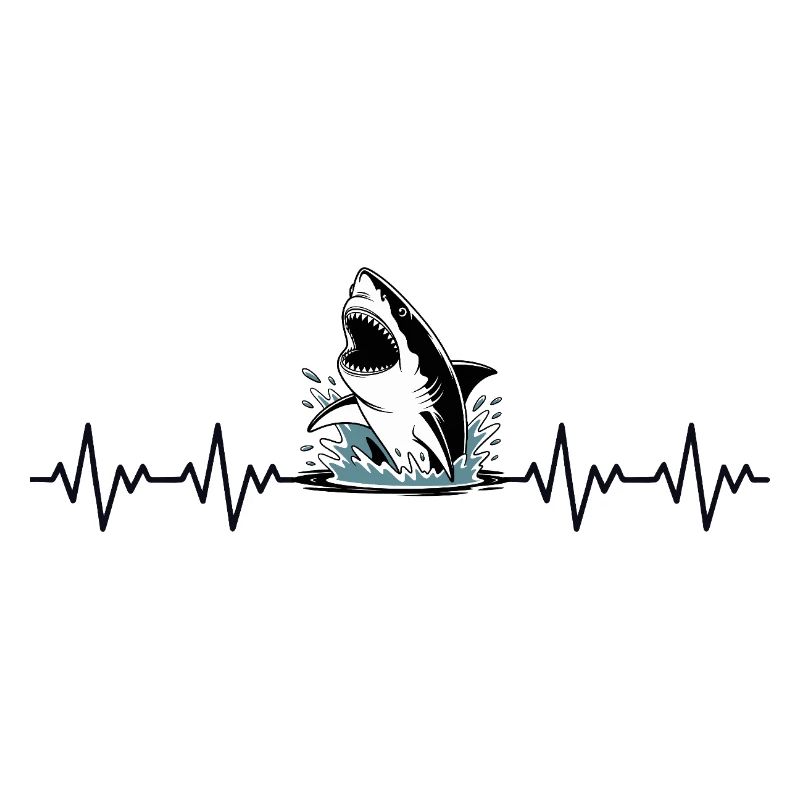 Great White Shark ECG Heartbeat