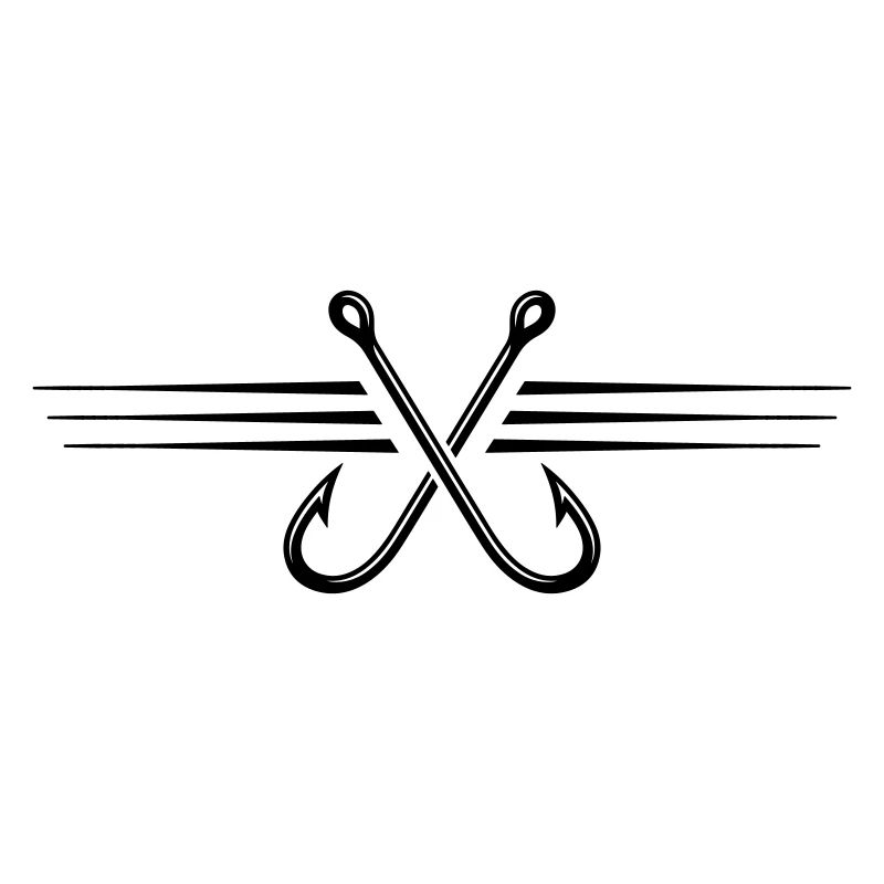 Fish hook icon