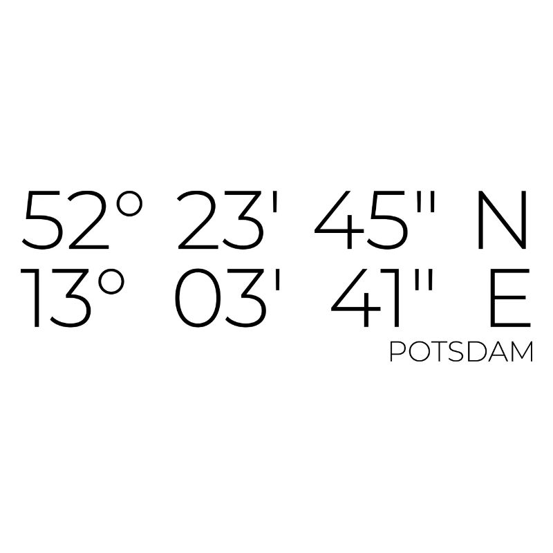 Coordinates Potsdam