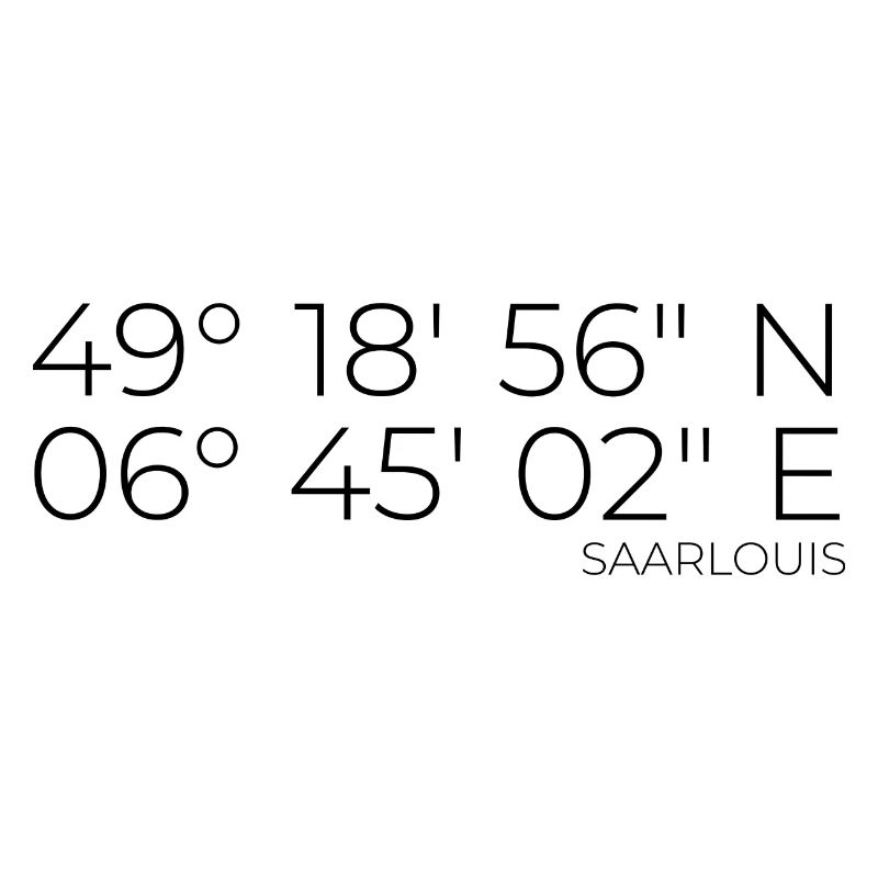 Coordinates Saarlouis