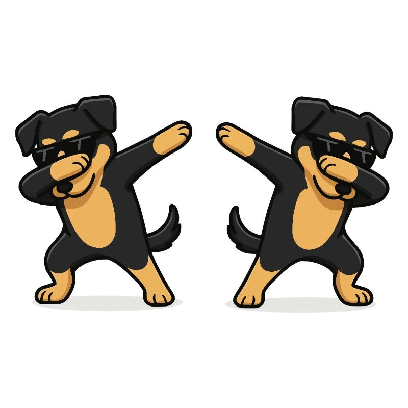 hund comic dabbing 2