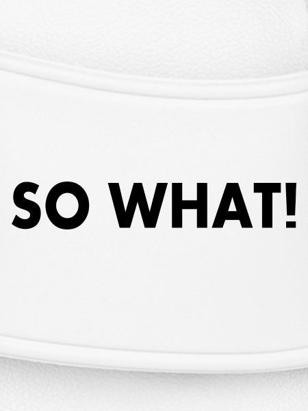 So what