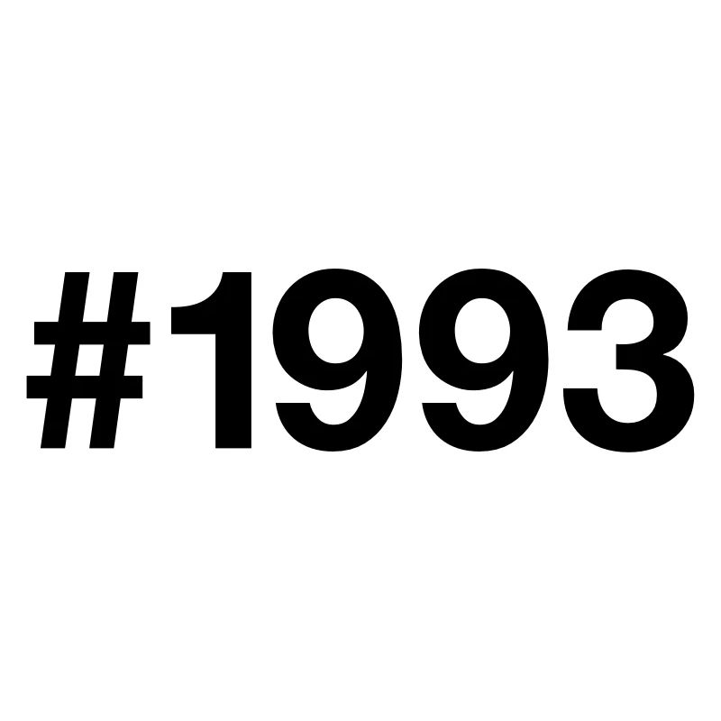 Hashtag vintage 1993 33e anniversaire