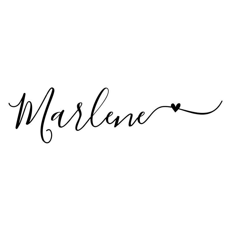Marlene Name First Name Decorative