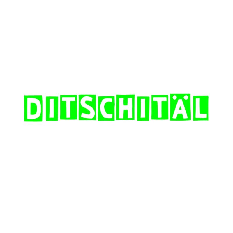 Ditschitäl! TShirts pour les nerds et la numérisation