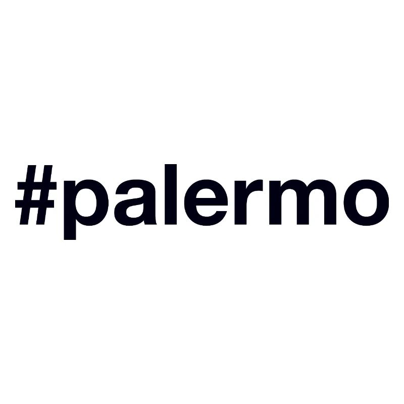 PALERMO Hashtag