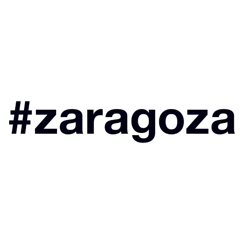 Hashtag de Saragosse