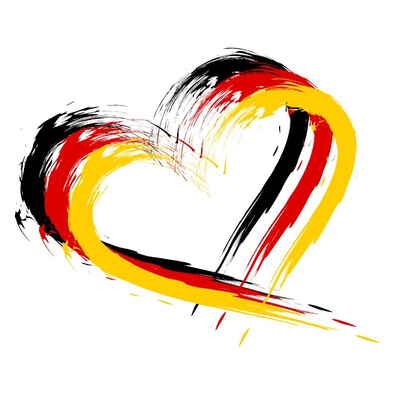 Drapeau de couleurs de l'Allemagne