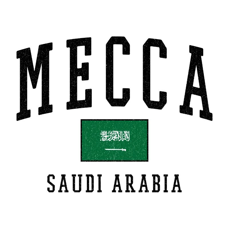 Mecque, Arabie Saoudite : Conception du drapeau
