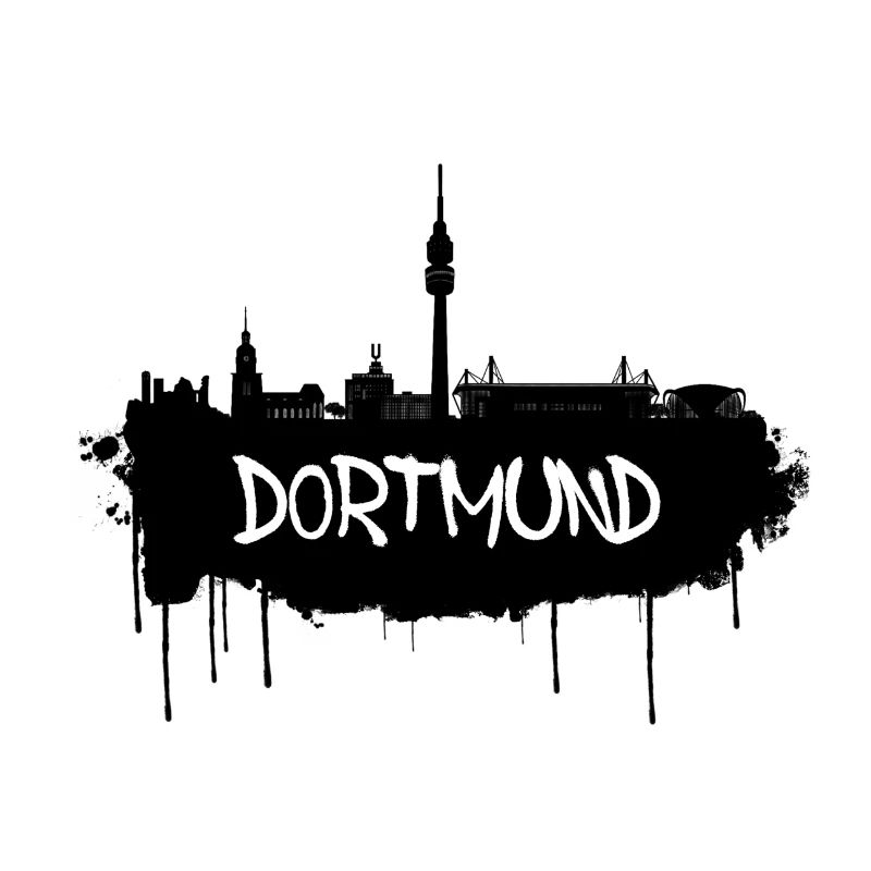 Dortmund Graffiti Skyline