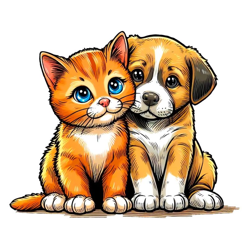 Chien et chat
