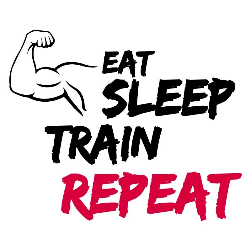 Manger Dormir Train Répéter