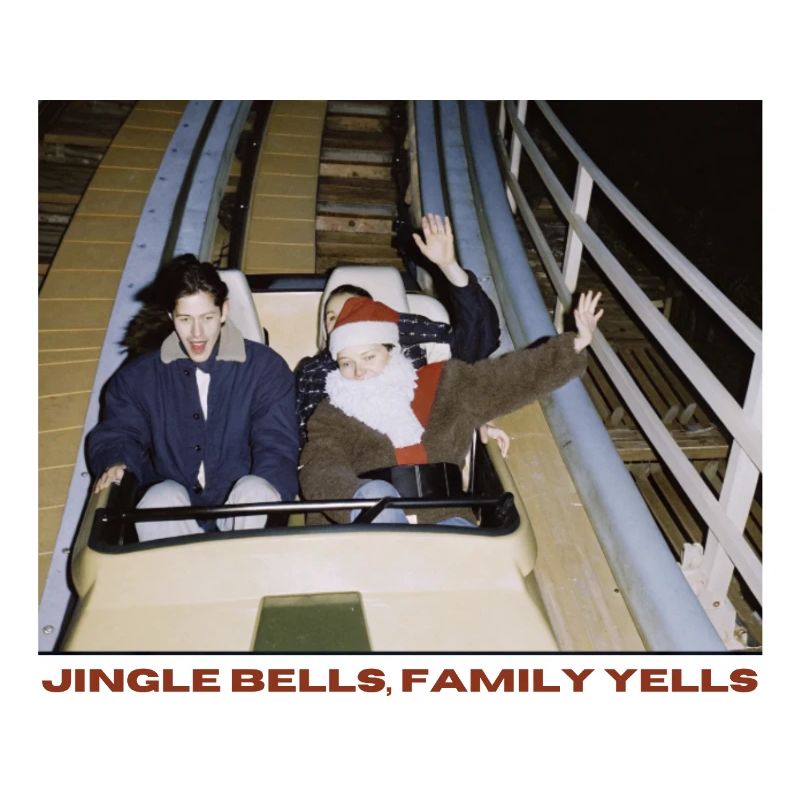 Christmas roller coaster