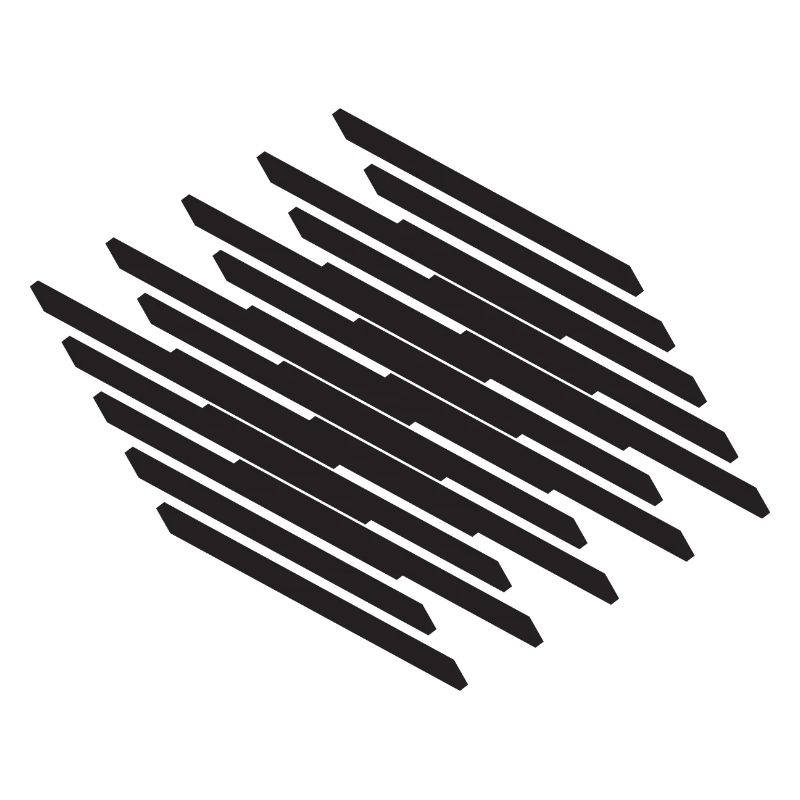 Diagonal Scribble Monochrome Pattern