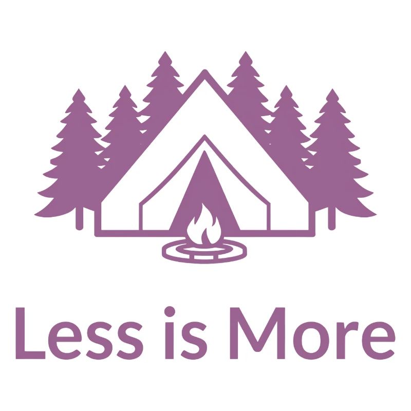 Less Is More – Minimalist Camping Forest