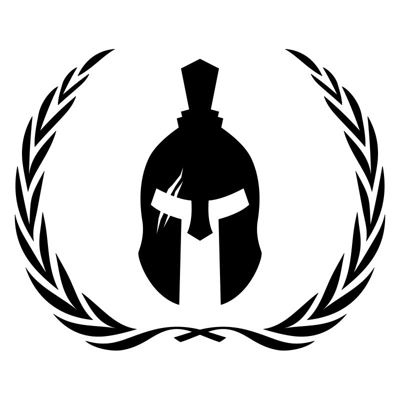 Spartaner Helm Gladiator Kranz