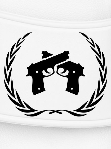 Gun Symbol Wreath